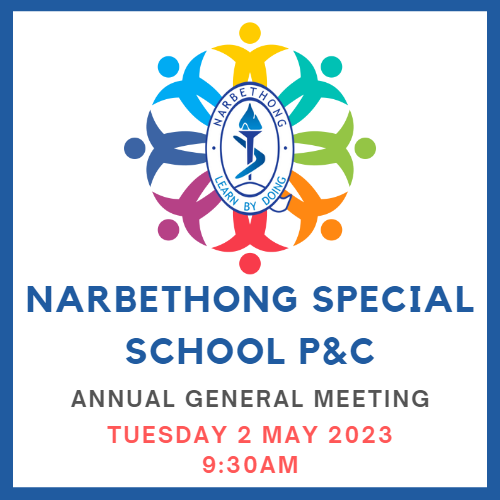Narbethong Special School P&C AGM 2023.png